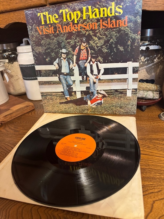 Shiloh Other - VTG 70’s The Top Hands "Visit Anderson Island" Northwest Group Vinyl Record